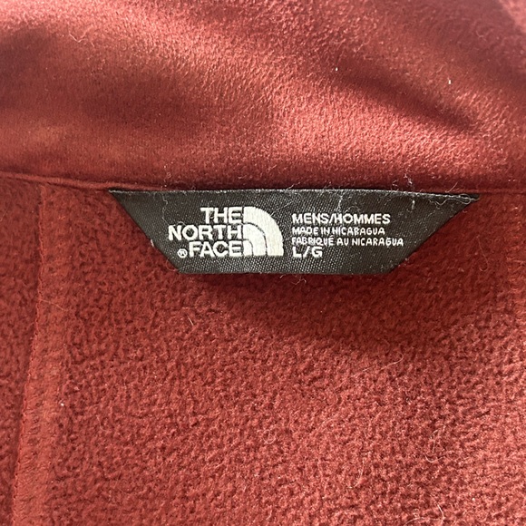 Men’s North Face Windbreaker Burgundy size L - Picture 5 of 5